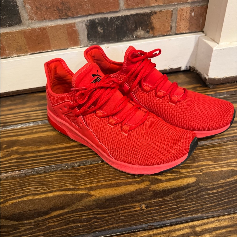 Puma Vibrant Red Sneakers